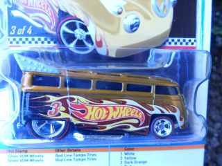Hot Wheels 2011 Collector Edition Volkswagen T1 Drag Bus Real Riders