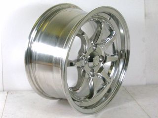 Nippon Racing Wheels 15 inch Rims 4x114 3 Polish MAG1
