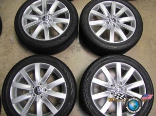 06 11 Volkswagen VW Jetta Factory 17 Wheels Tires Rims 5x112 Golf EOS