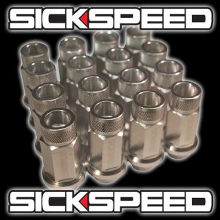 Aluminum Extended Tuner Lug Nuts Lugs for Wheels Rims M12x1 5