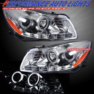 2011 2012 Buick Regal CCFL Halo Projector Headlights R8 Style LED