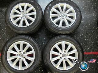 VW Touareg Factory 18 Wheels Tires Rims 69915 255 55 18 Pirelli