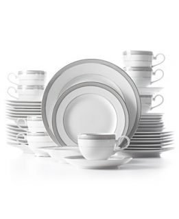 Mikasa Dinnerware, Platinum Crown 40 Piece Set