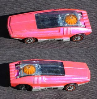 Hot Wheels Redlines Whip Creamer Pink Color Vintage 1969 produced by