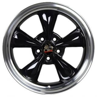 17 Black Bullitt Bullet Wheels Set of 4 Rims Fits Mustang® GT
