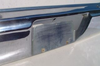 This is an original rear bumper for a 1966 Satellite and Belvedere