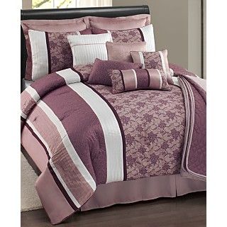 Ashley 12 Piece Comforter Sets   Bed in a Bag   Bed & Bath
