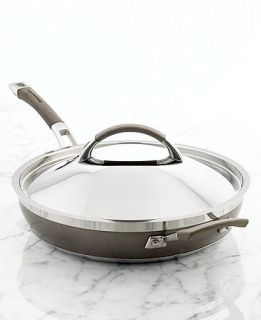 KitchenAid Covered Deep Skillet, 12 Architect Clad   Cookware