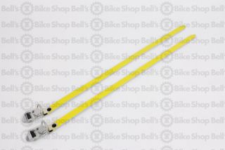 Ale Leather Toe Straps 83 Yellow Track Fixed Gear