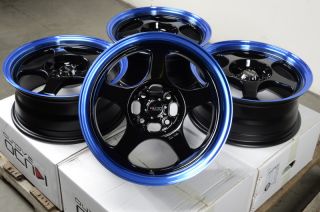 Blue Effect Wheels Escort Cobalt Pontiac G5 Corolla Civic Integra Rims