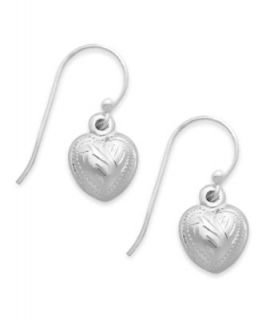 Giani Bernini Sterling Silver Earrings, LOVE Drop Earrings   Earrings