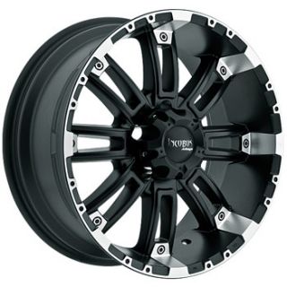 Incubus Wheels 816 Crusher 5x127 Et 12 Flat Black 1 New Rim