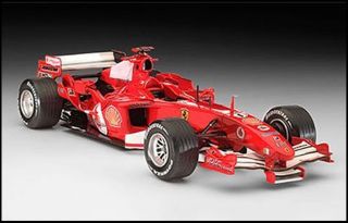 Ferrari F2005 1 38 Scale Diecast Model Toy Car Red Shell V Power