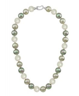 Majorica Pearl Necklace, Organic Man Made Pearl Endless Rope   Fashion