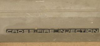 84 Corvette Crossfire Injection Air Cleaner Lid 1984