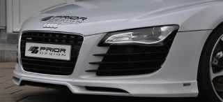 Prior Design Audi R8 Front Lip Splitter Spoiler Carbon Fiber V8 V10