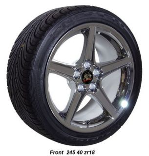 Saleen Style Wheels Nexen Tires Rims Fit Mustang® GT 94 04