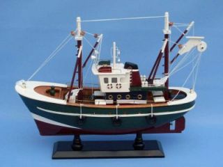 Reel Time 16 Model Fishing Boat SHIP Wood