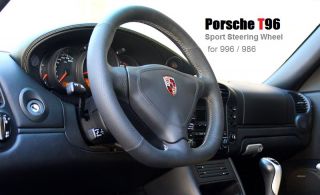 Porsche 996 T96 Sport Leather Steering Wheel CARRERA2 C4S Boxster Red