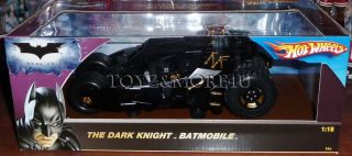 Hot Wheels 1 18 Batman Tumbler Dark Knight Batmobile