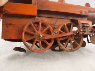 Antique Circa 1900 Pressed Steel Locomotive Toy Train