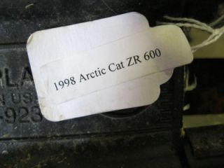 Arctic Cat ZR 600 Track 0602 923 121x15 Studded 3 4 Lug Snowmobile