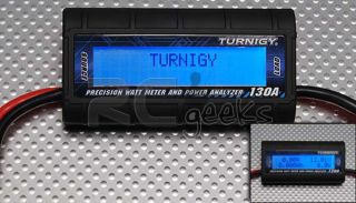 Turnigy Radio Control 130A Watt Meter and Power Analyzer TR Wattmeter