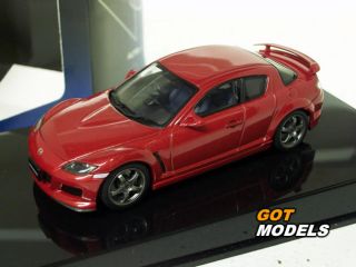 Mazda RX 8 Mazda Speed 1 43 Scale Model Car by Autoart Velocity Red