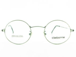 Claiborne 542 Lightweight Stainless Steel Eyeglasses