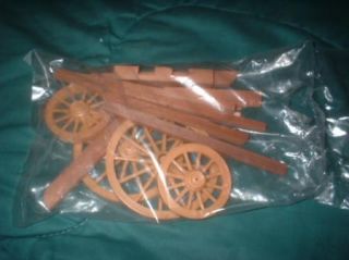 Early All Wooden Stage Coach Wagon Master Scale Model