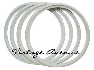 Vintage Collector Car Automobile White Wall Tires 17