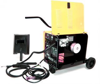 Flux Core Wire Welder Dual MIG 151 Gas and No Gas 230V 120Amp
