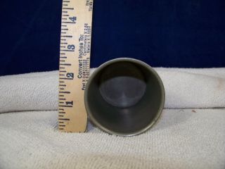 Antique Metal Cup and Small Bowl