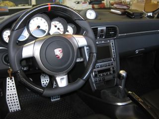 Porsche 997 Carrera Turbo s Steering Wheel Carbon Set