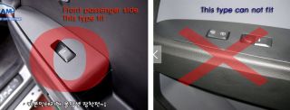 For 2011 2012 Kia Sportage R Carbon Interior Moulding Exterior Trim