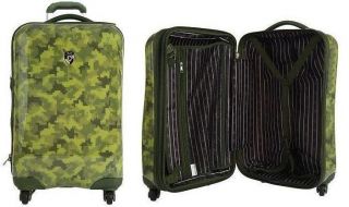 Heys 21 Exotic 4WD Spinner Epandable Luggage Case Camouflage Camo