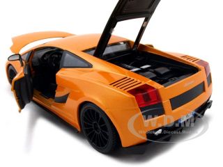 2007 Lamborghini Gallardo Superleggera Orange 1 18 by Maisto 31149