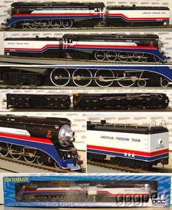 HO Train Bachmann Steam GS4 4 8 4 Engine American Freedom aft MIB DCC