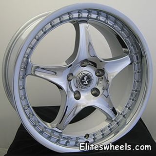 20x9 Chrome American Racing Shelby Shelby Type S1 Wheels 5x4.5 +40