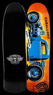 Powell Peralta Caballero Blue Hot Rod Skateboard Deck