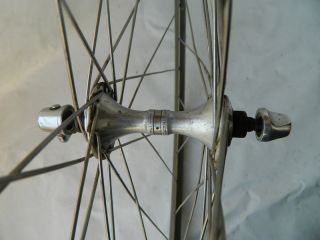 Vintage Campagnolo C Record 8S Speed Wheels Wheelset Clincher Mavic