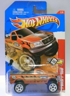 Hot Wheels 2012 206 Thrill Racers Ford F 150 New Mint on Card