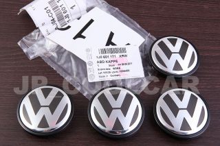 X4 Genuine Volkswagen Wheel Centre Emblem Caps VW Golf MK4 Bora Beetle