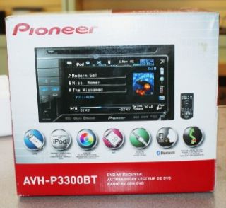 Pioneer AVH P330BT 5 8 DVD AV Bluetooth Receiver W