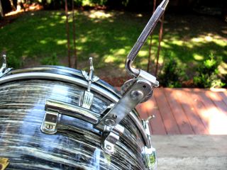 1965 Ludwig Black Oyster Pearl Drum Kit Set The Beatles Ringo Starr