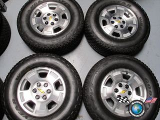 Tahoe Silverado Avalanche Factory 17 Wheels Tires Goodyear HP Rims OEM