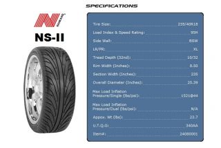 New allseason Tires Nankang NS II 235 40 18 2354018 R