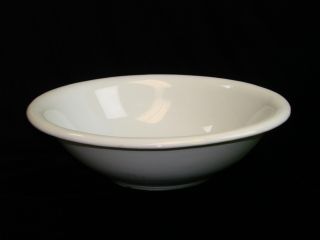 RARE Vtg McCoy Pottery Large White Bowl 7527 USA 10