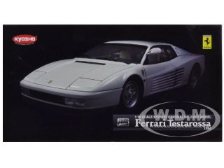 White High End Edition die cast car model by Kyosho. Steerable wheels