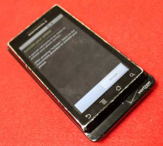 Fair Motorola Droid A855 Verizon Clean ESN Camera Touch Screen 